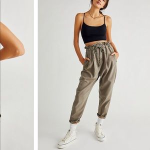 Free People Margate Pleated Trousers